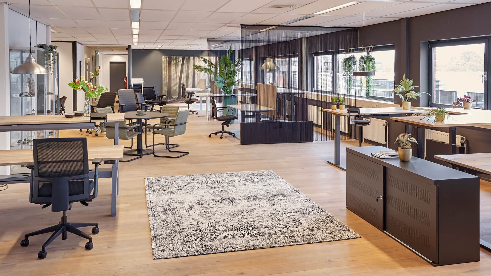 over ons showroom